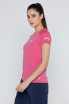 Zelocity Quick Dry Relaxed Top - Pink Yarrow — thumbnail 2